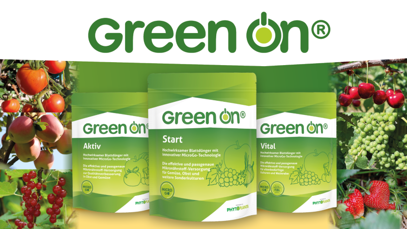 Phytoplanta stellt Green On® Blattdünger vor